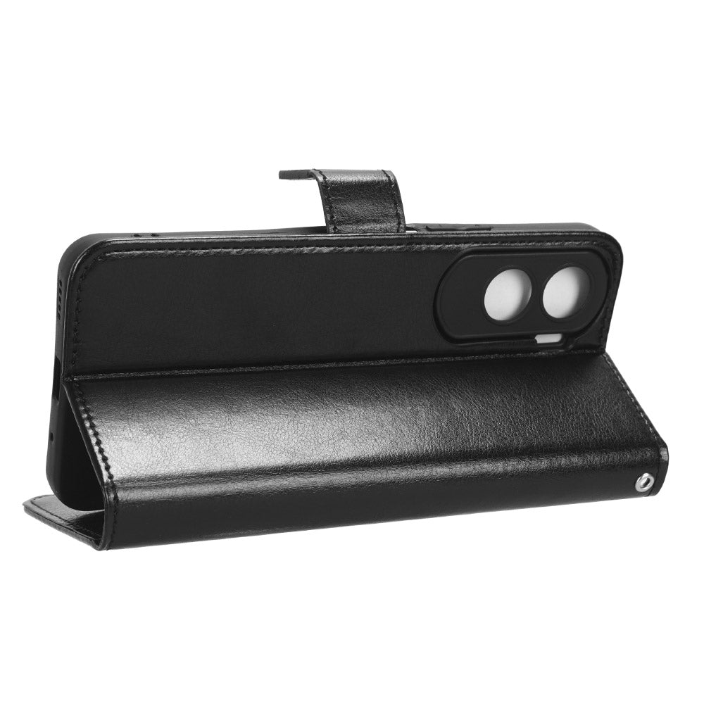 For Honor 90 Lite 5G / X50i 5G Crazy Horse Texture PU Leather Phone Wallet Case Stand Shockproof Cover