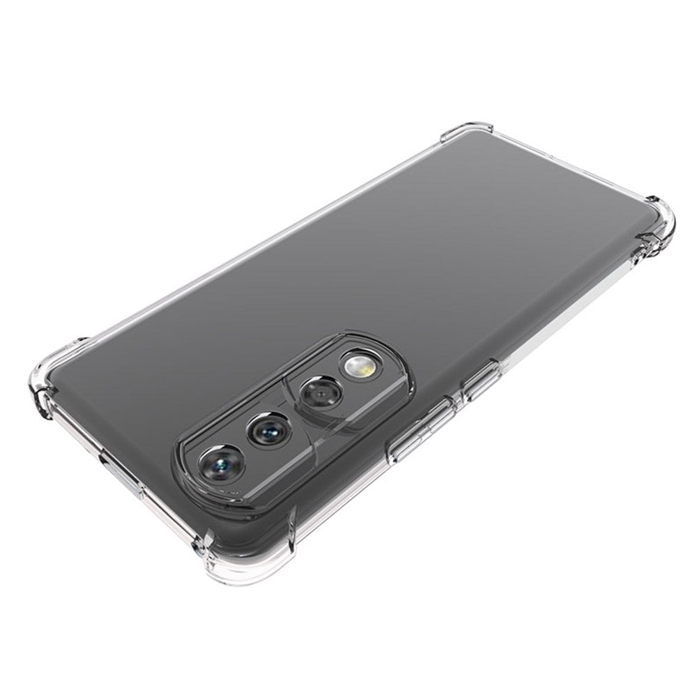 For Honor 90 Pro Anti-Slip Anti-drop Cell Phone Case Soft TPU Transparent Smartphone Cover