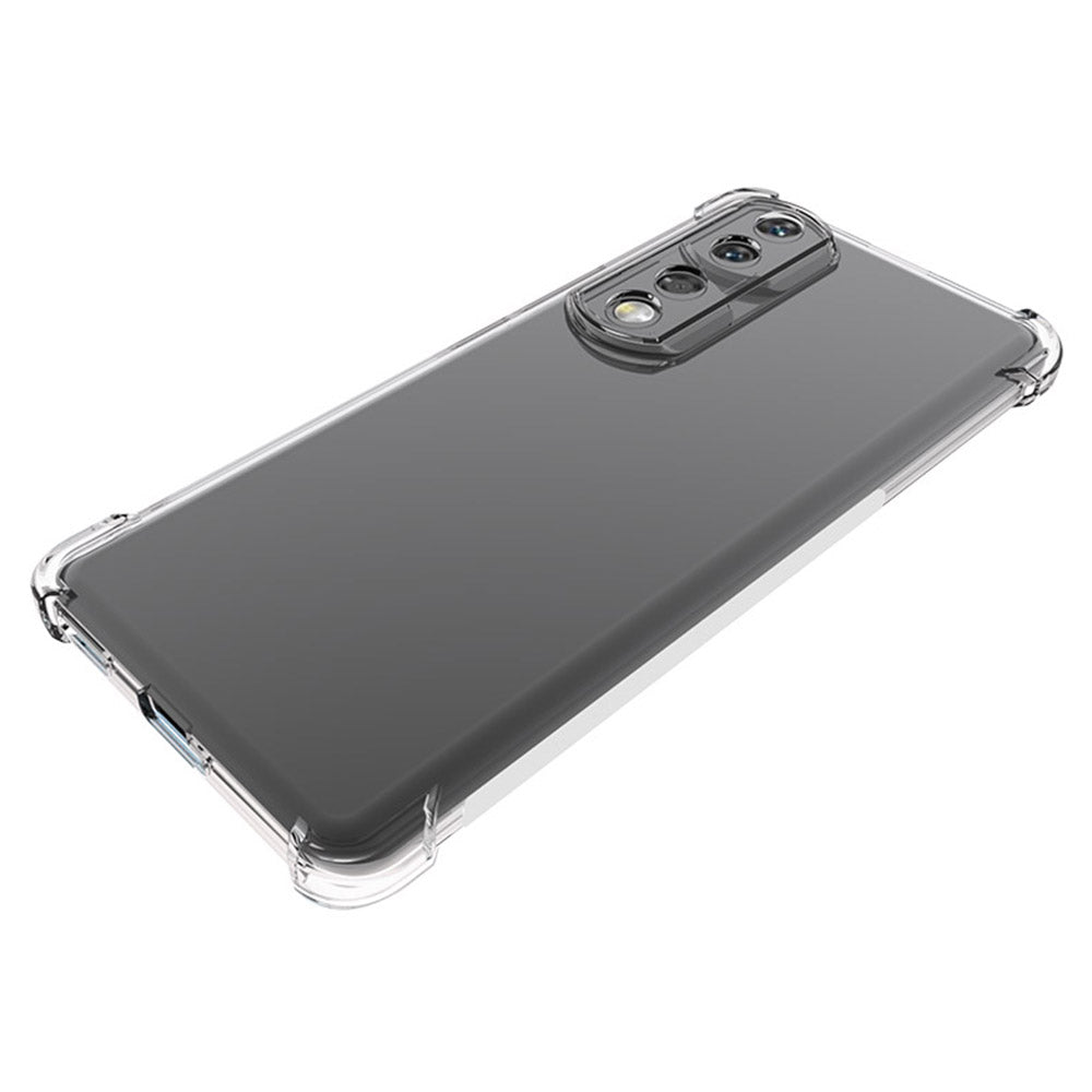 For Honor 90 Pro Anti-Slip Anti-drop Cell Phone Case Soft TPU Transparent Smartphone Cover