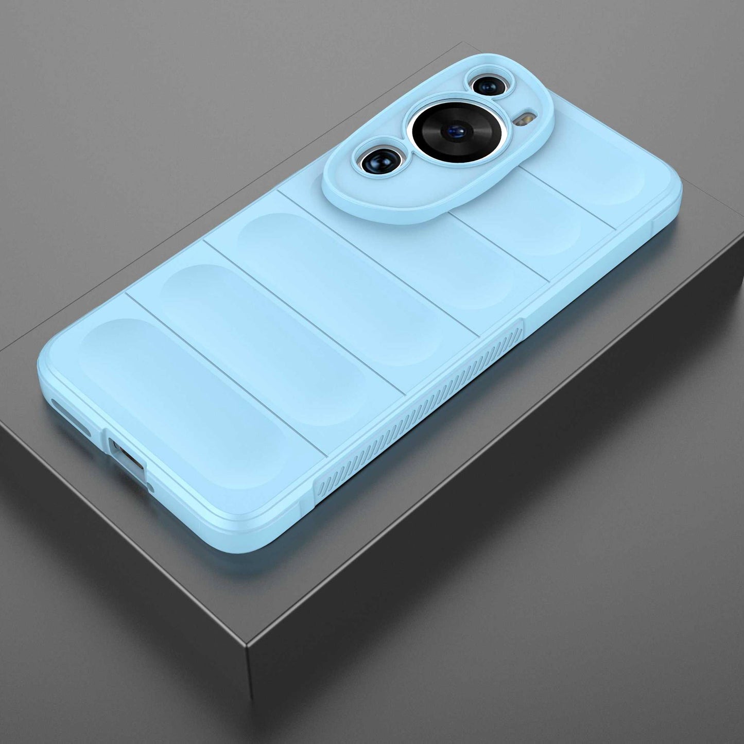 For Huawei P60 Art Shock-Absorbed Phone Shell Soft TPU Cell Phone Case Dustproof Protective Cover
