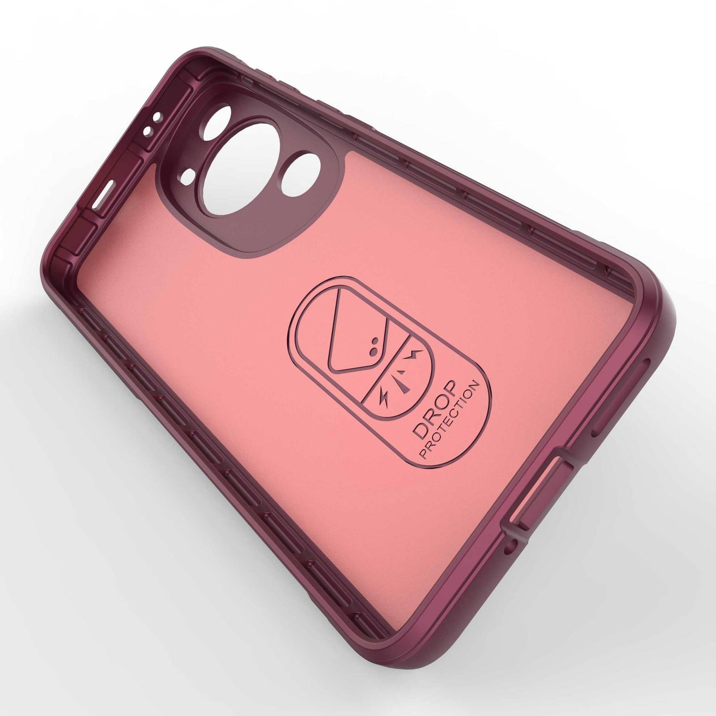 For Huawei P60 Art Shock-Absorbed Phone Shell Soft TPU Cell Phone Case Dustproof Protective Cover
