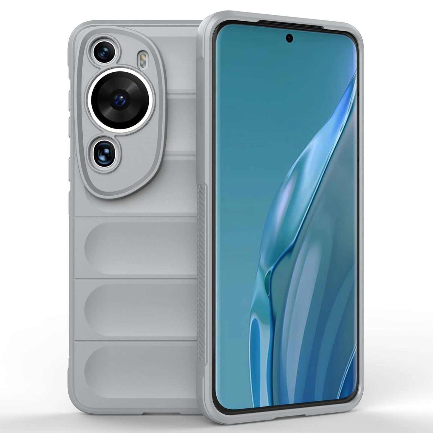 For Huawei P60 Art Shock-Absorbed Phone Shell Soft TPU Cell Phone Case Dustproof Protective Cover