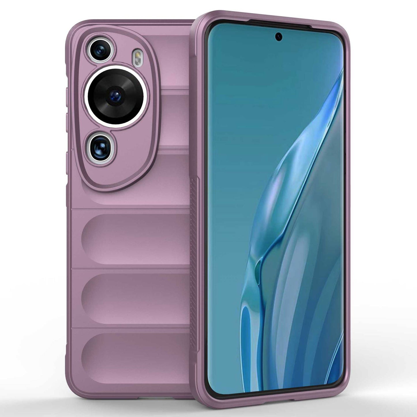 For Huawei P60 Art Shock-Absorbed Phone Shell Soft TPU Cell Phone Case Dustproof Protective Cover