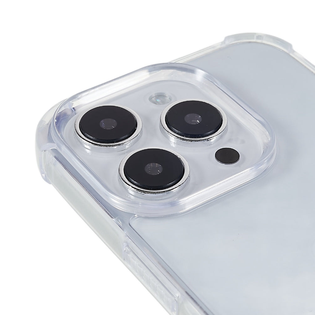 10Pcs For iPhone 14 Pro Max 1.5mm Clear Phone Case Shockproof Corner Acrylic + TPU Cover