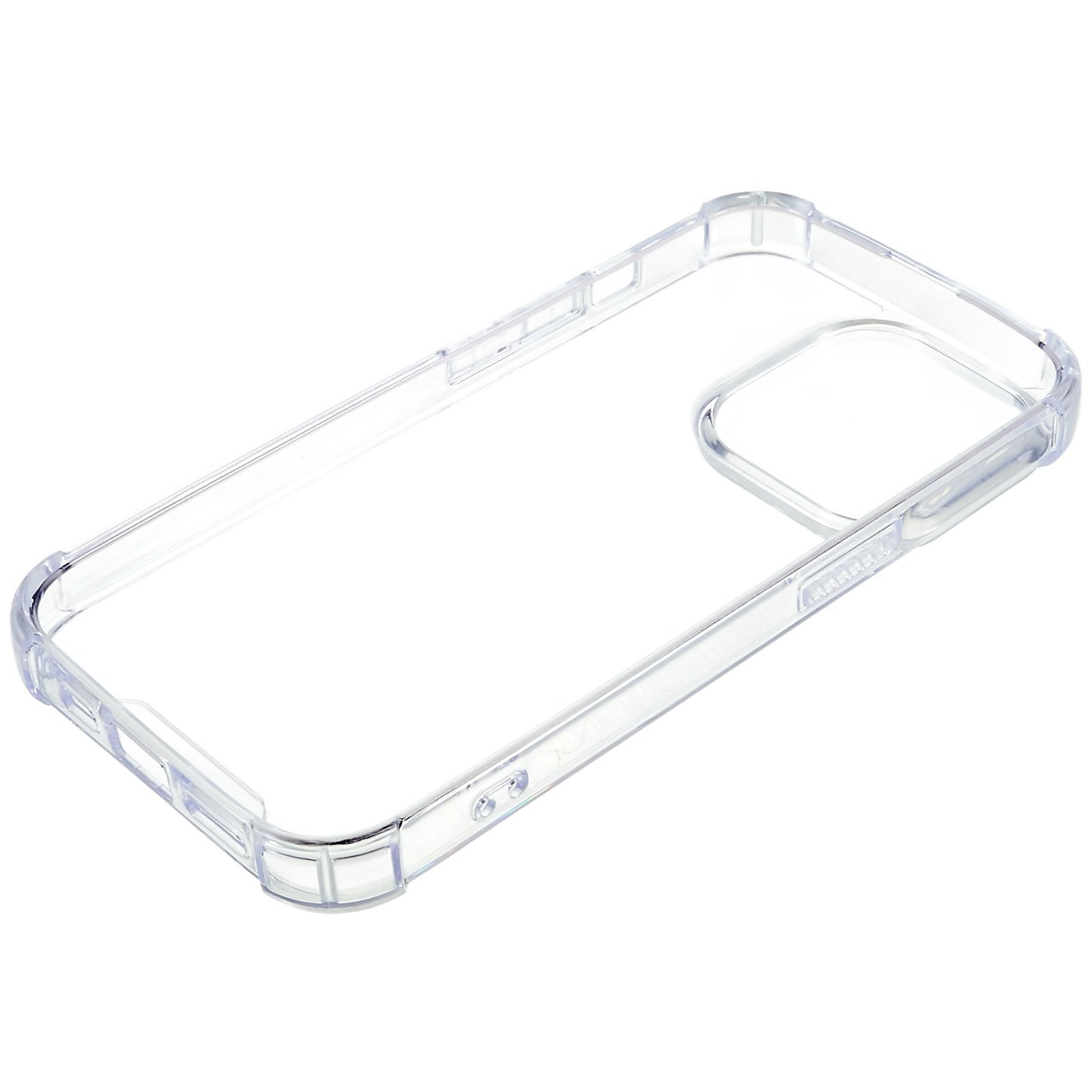 10Pcs For iPhone 14 Pro Max 1.5mm Clear Phone Case Shockproof Corner Acrylic + TPU Cover