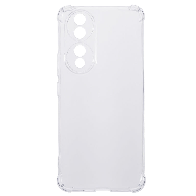 For Honor 90 TPU Clear Cover Anti-Fall Reinforced Corners Phone Case