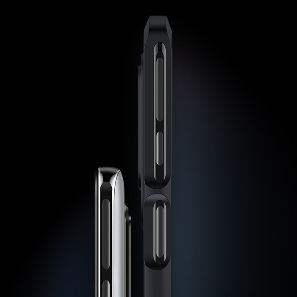 XUNDD For Xiaomi Redmi Note 12 Turbo / Poco F5 5G Magnetic Phone Case Acrylic+TPU Shockproof Kickstand Cover