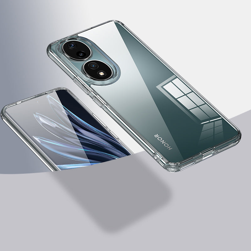 For Honor 90 Drop Resistant Phone Case Airbag Protection PC+TPU Cellphone Back Cover