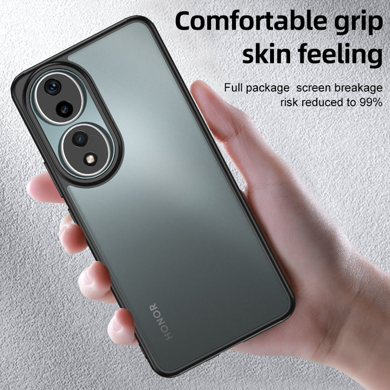 For Honor 90 Drop Resistant Phone Case Airbag Protection PC+TPU Cellphone Back Cover