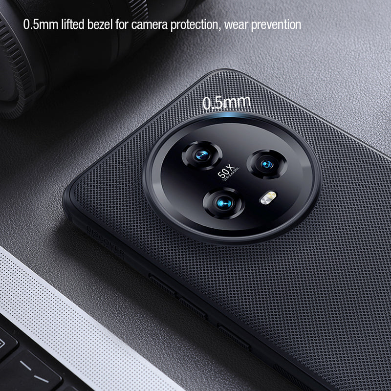 NILLKIN Frosted Shield Pro for Honor Magic5 Magnetic Case Compatible with MagSafe PC+TPU Anti-Scratch Phone Cover