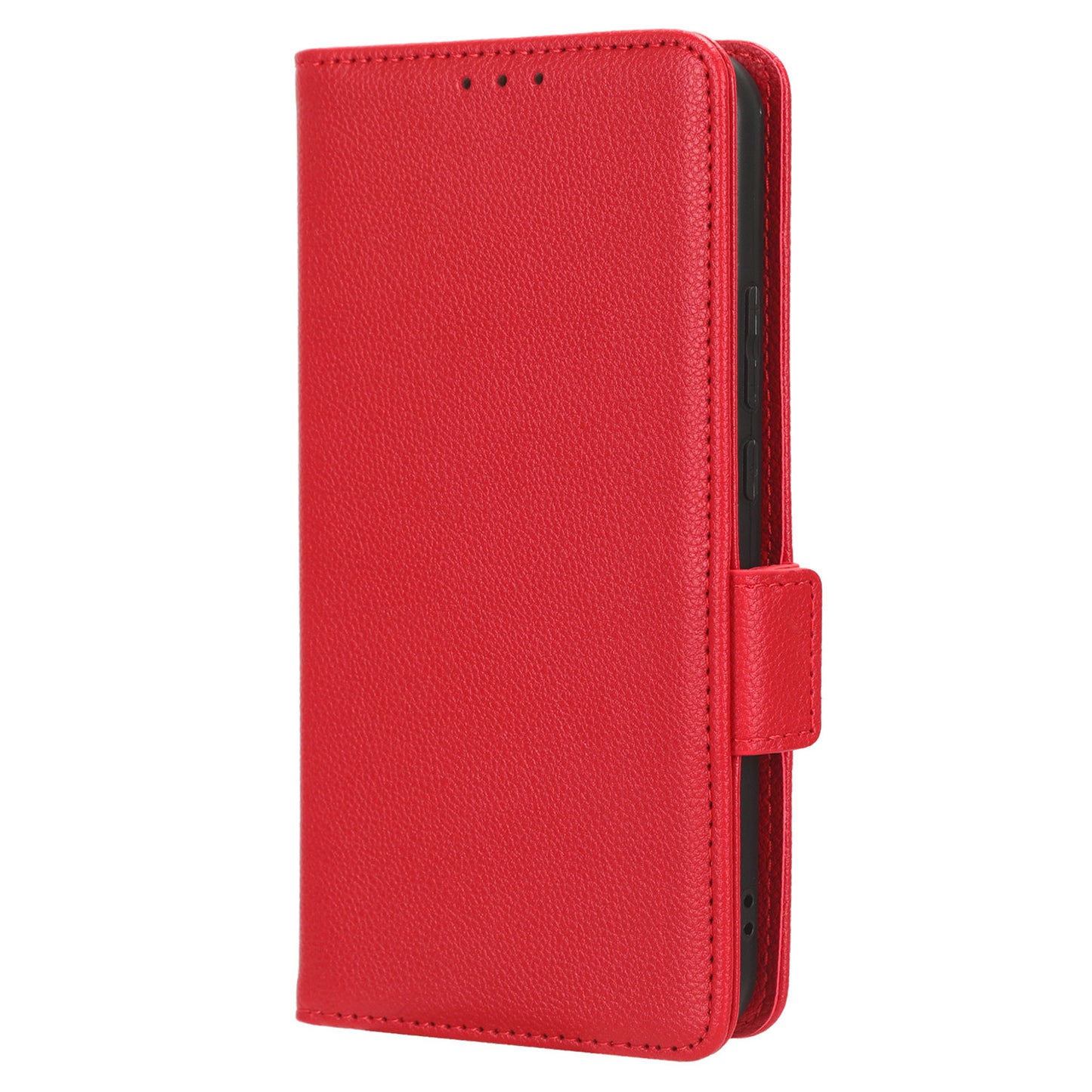 For Huawei nova 11 PU Leather Wallet Case Litchi Texture Stand Phone Cover with Strap