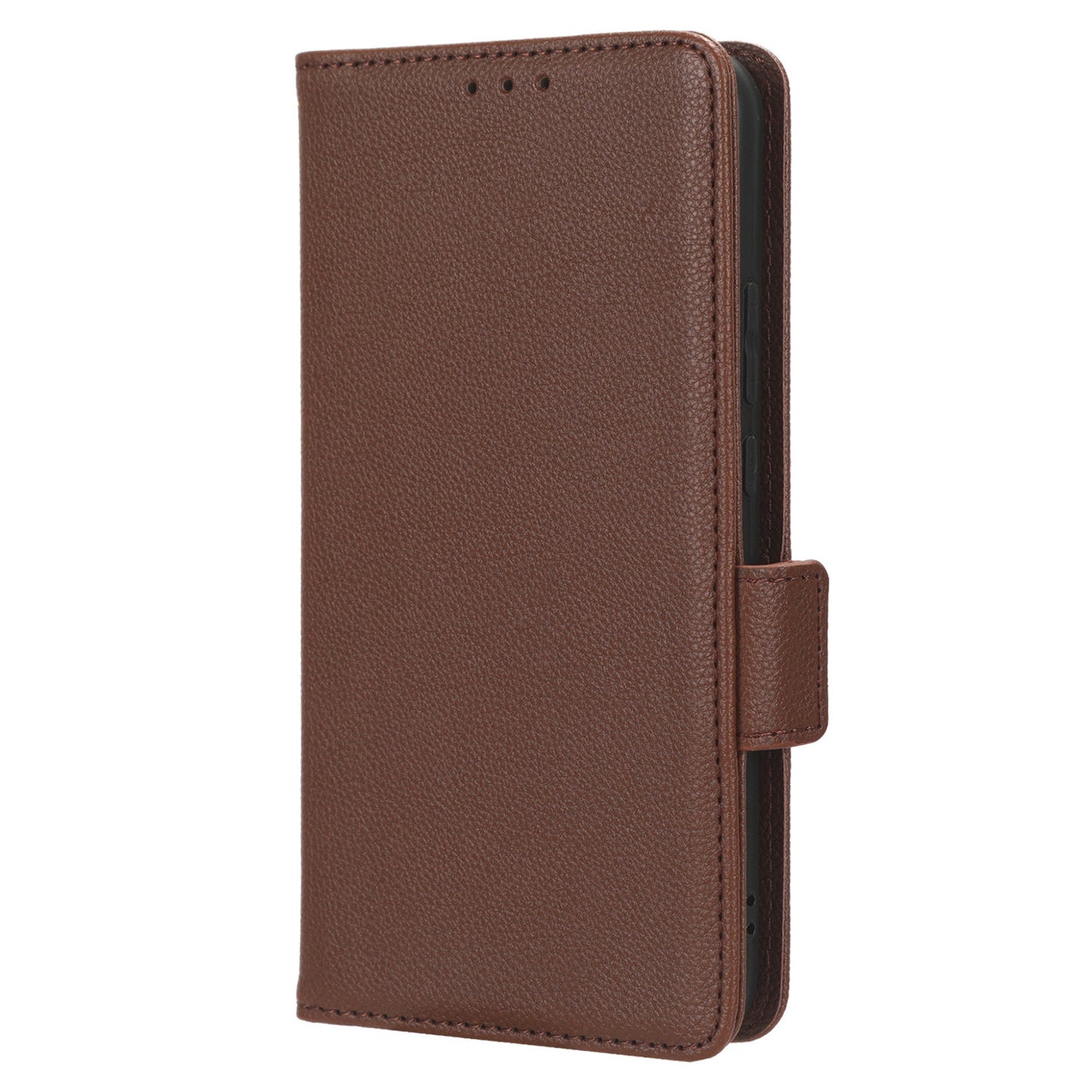 For Huawei nova 11 PU Leather Wallet Case Litchi Texture Stand Phone Cover with Strap