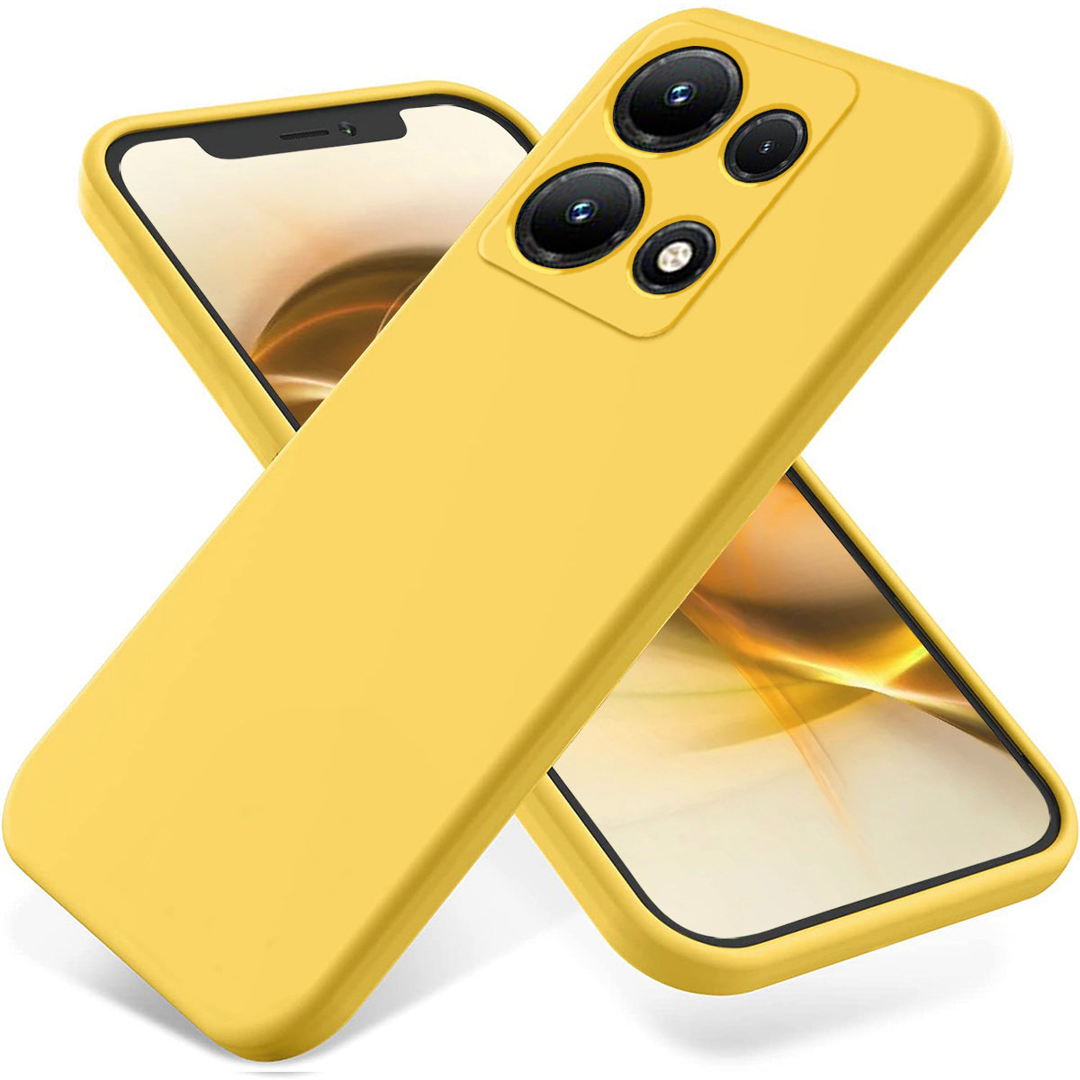 For Infinix Note 30i 4G Liquid Silicone Flexible Phone Case Soft Lining Protective Cover