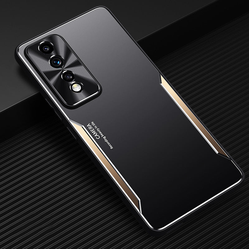For Honor 80 GT 5G Aluminium Alloy + TPU Phone Cover Shockproof Anti-Scratch Cell Phone Case