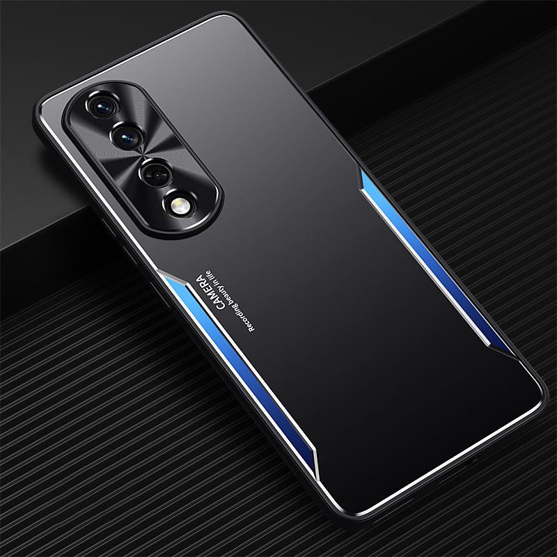 For Honor 90 Pro Cell Phone Case Anti-Scratch Aluminium Alloy + TPU Shockproof Smartphone Cover