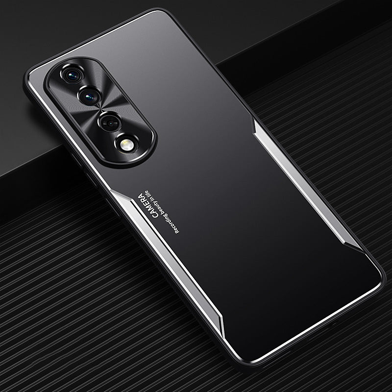 For Honor 90 Pro Cell Phone Case Anti-Scratch Aluminium Alloy + TPU Shockproof Smartphone Cover