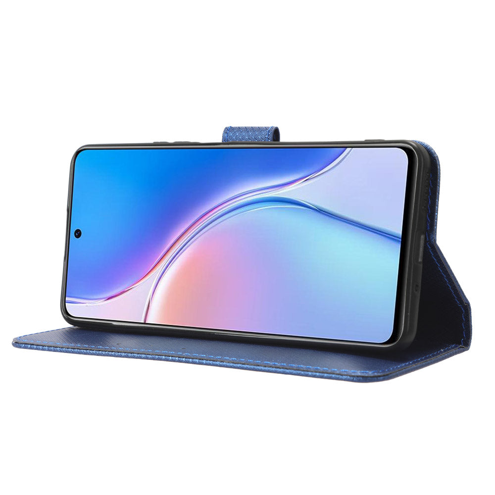 For Huawei Maimang 20 / Nova 11i / Enjoy 60 Pro PU Leather Wallet Case Diamond Texture Phone Stand Cover