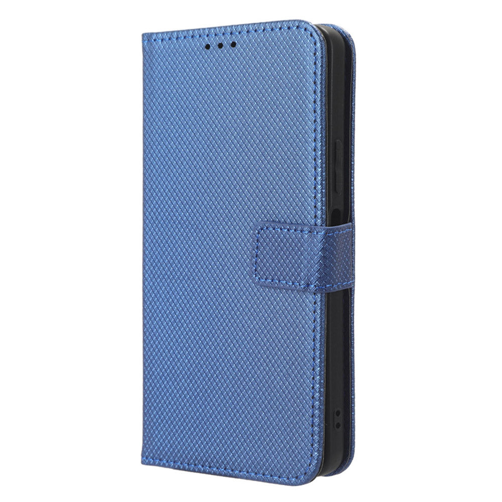 For Huawei Maimang 20 / Nova 11i / Enjoy 60 Pro PU Leather Wallet Case Diamond Texture Phone Stand Cover