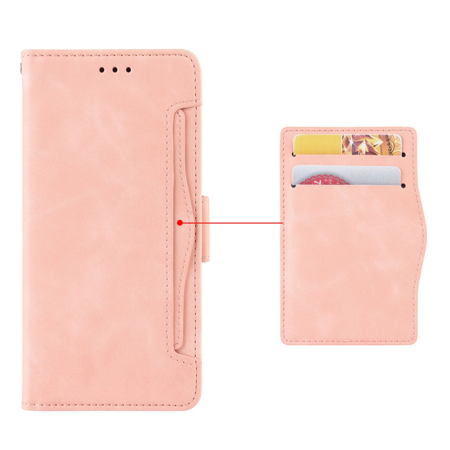 For Huawei Maimang 20 / Nova 11i / Enjoy 60 Pro PU Leather Phone Case Multiple Card Slots Flip Stand Wallet Cover