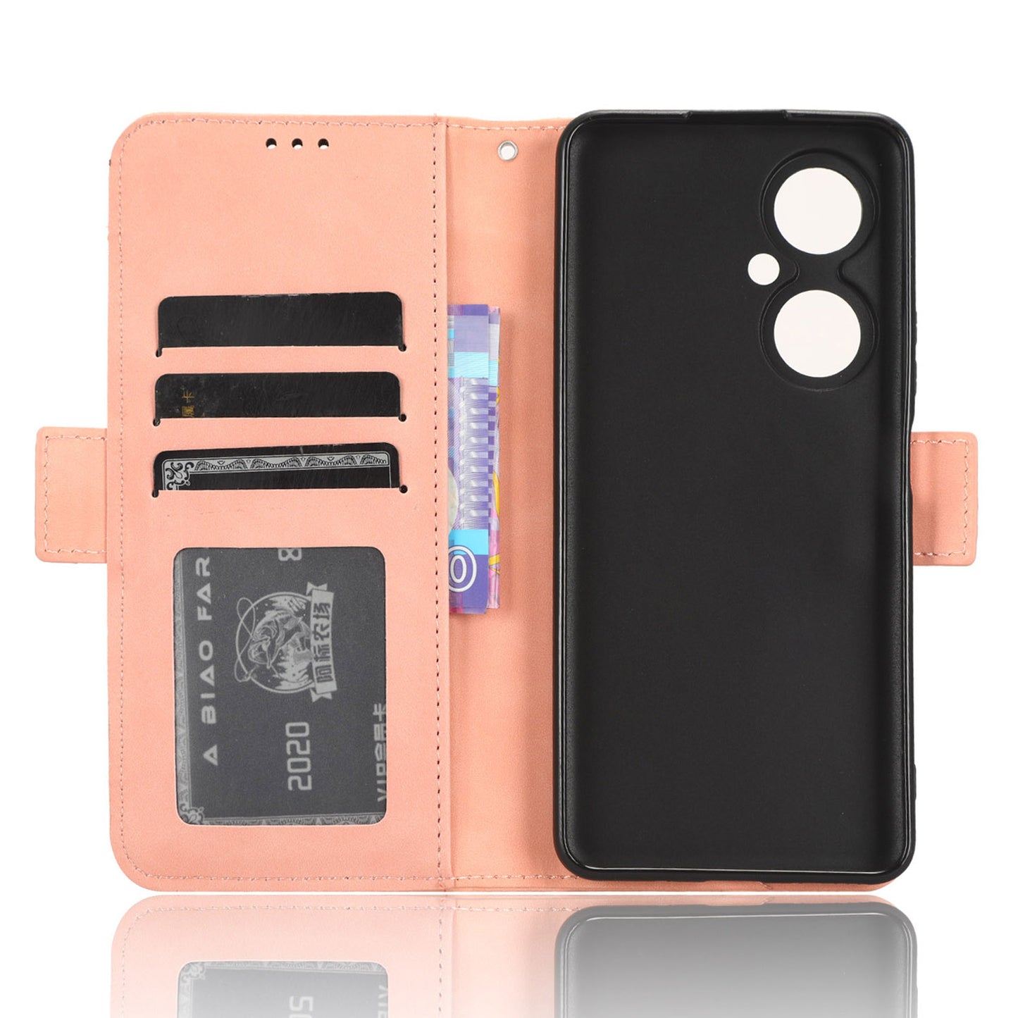 For Huawei Maimang 20 / Nova 11i / Enjoy 60 Pro PU Leather Phone Case Multiple Card Slots Flip Stand Wallet Cover