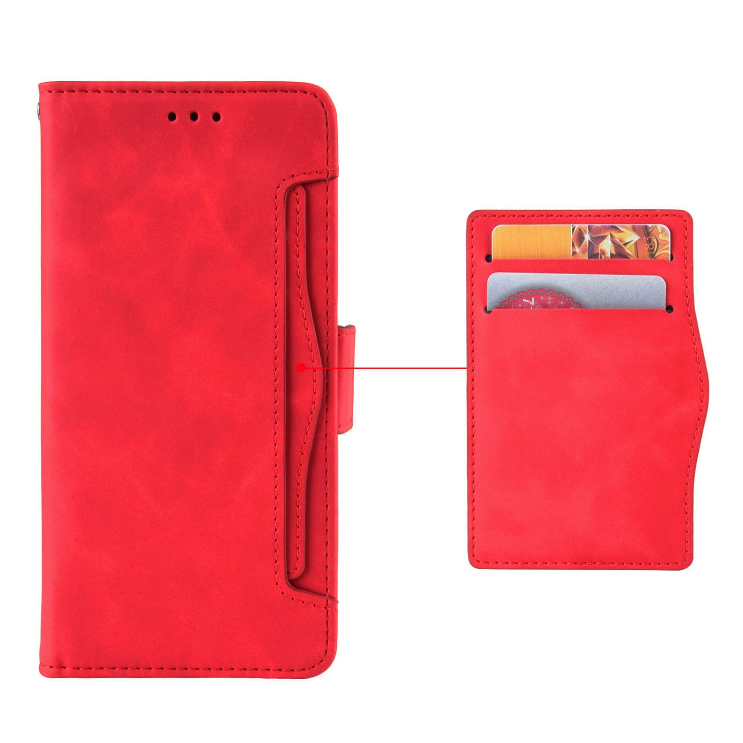 For Huawei Maimang 20 / Nova 11i / Enjoy 60 Pro PU Leather Phone Case Multiple Card Slots Flip Stand Wallet Cover