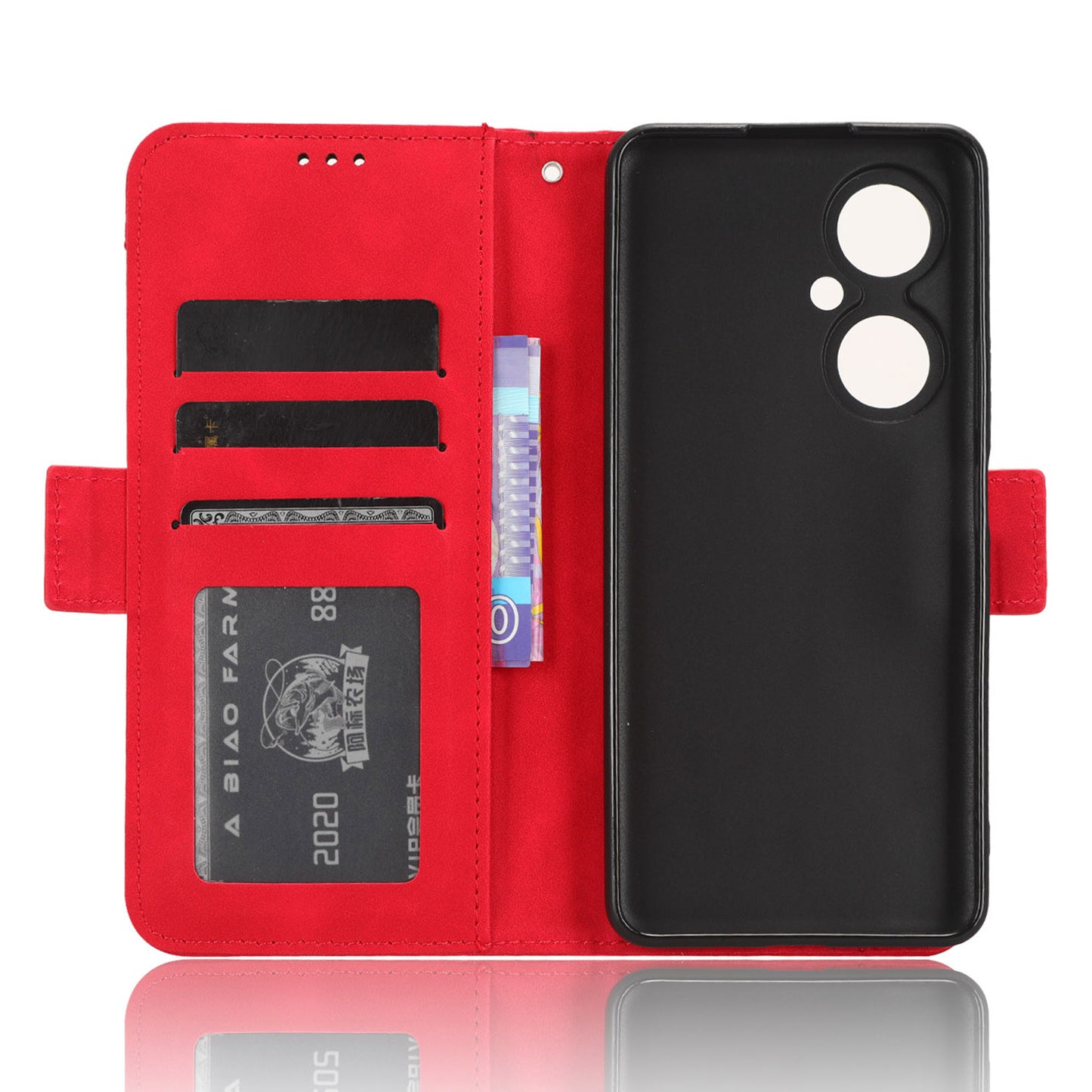 For Huawei Maimang 20 / Nova 11i / Enjoy 60 Pro PU Leather Phone Case Multiple Card Slots Flip Stand Wallet Cover