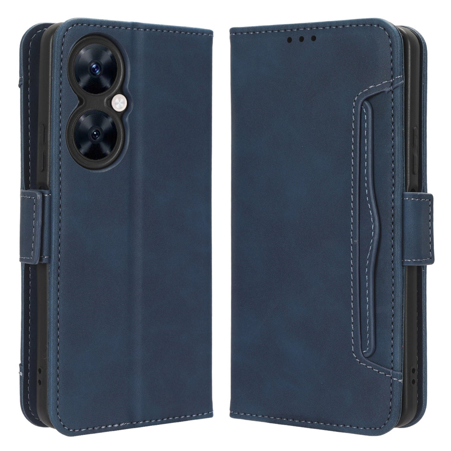 For Huawei Maimang 20 / Nova 11i / Enjoy 60 Pro PU Leather Phone Case Multiple Card Slots Flip Stand Wallet Cover