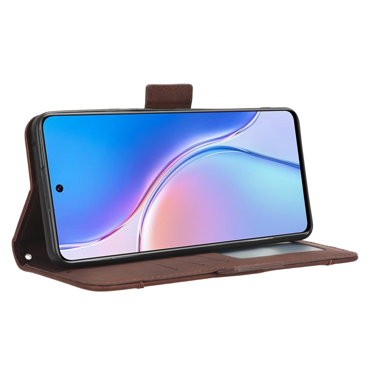 For Huawei Maimang 20 / Nova 11i / Enjoy 60 Pro PU Leather Phone Case Multiple Card Slots Flip Stand Wallet Cover