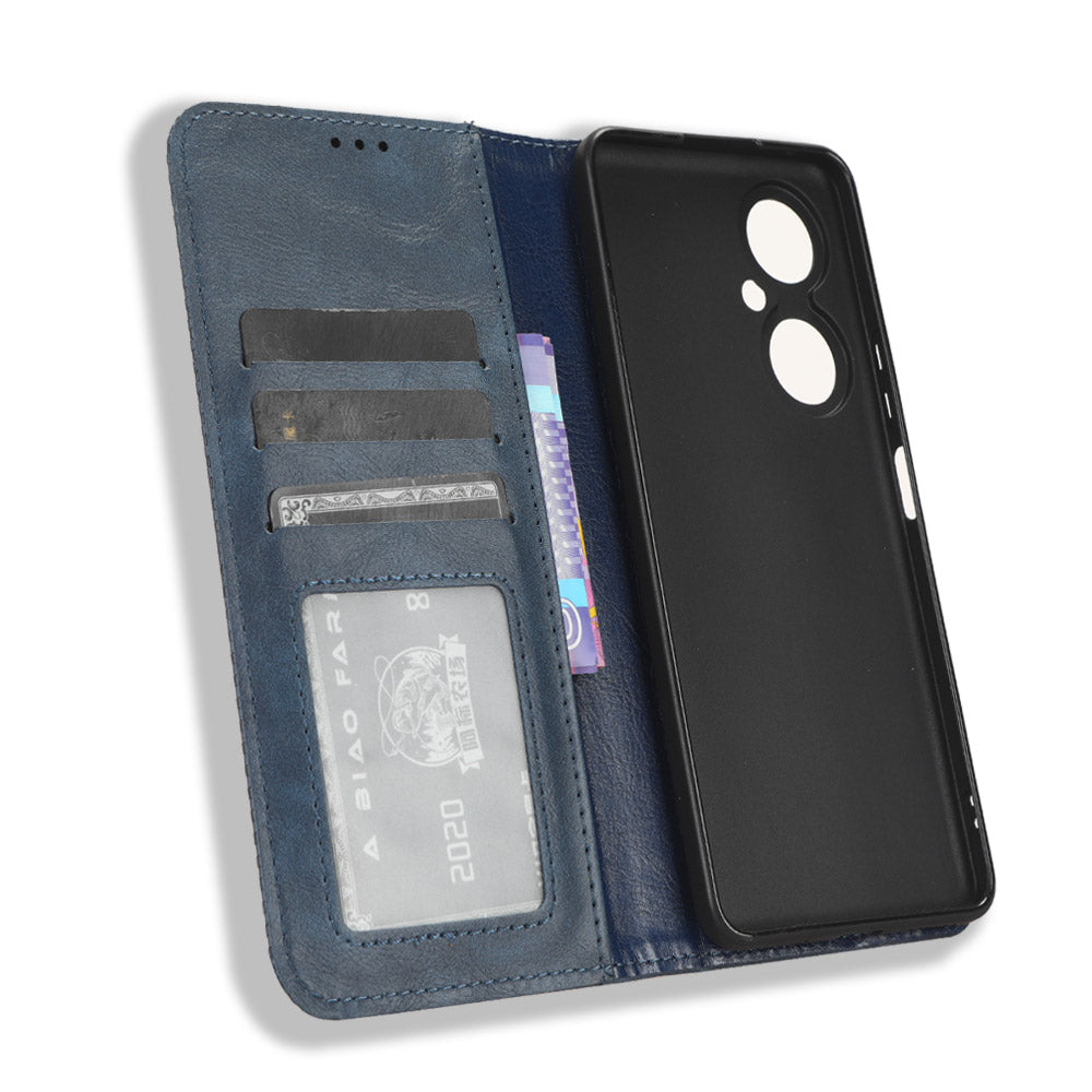 For Huawei Maimang 20 / Nova 11i / Enjoy 60 Pro Magnetic Closing Leather Case Stand Wallet Phone Cover