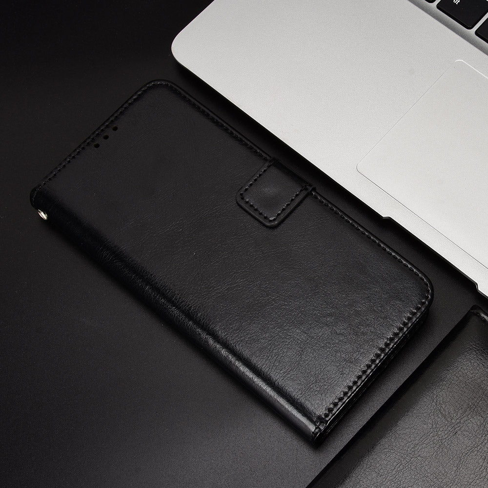 For Huawei Maimang 20 / Nova 11i / Enjoy 60 Pro PU Leather Wallet Case Crazy Horse Texture Phone Cover with Stand
