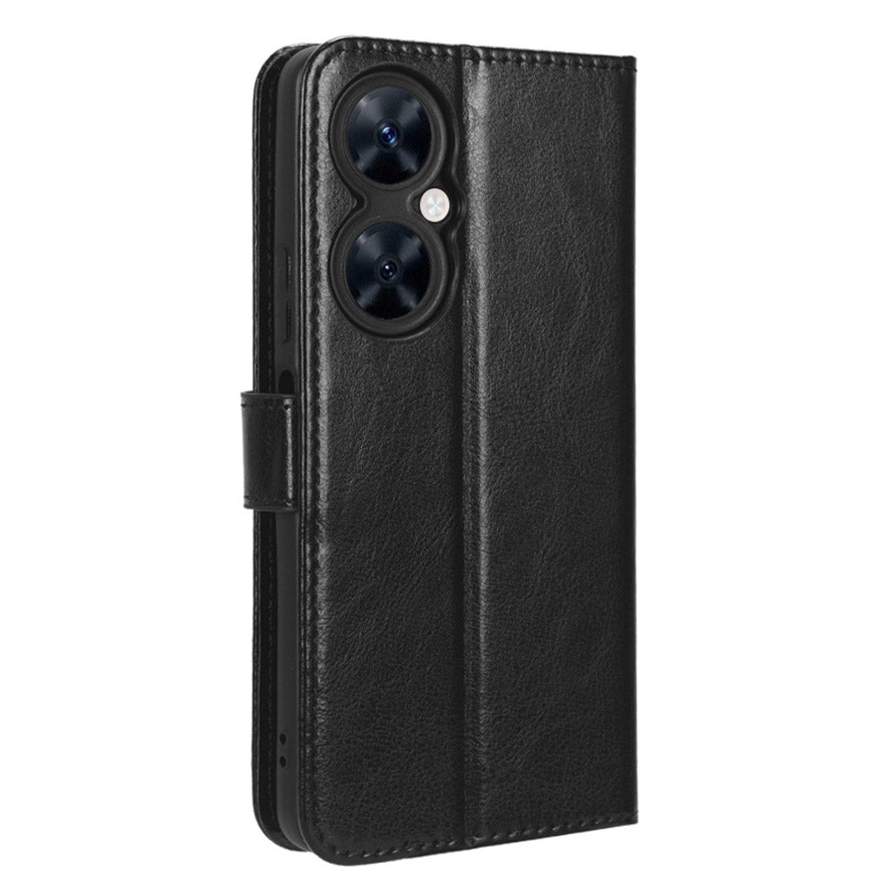 For Huawei Maimang 20 / Nova 11i / Enjoy 60 Pro PU Leather Wallet Case Crazy Horse Texture Phone Cover with Stand