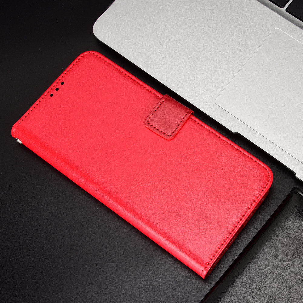 For Huawei Maimang 20 / Nova 11i / Enjoy 60 Pro PU Leather Wallet Case Crazy Horse Texture Phone Cover with Stand
