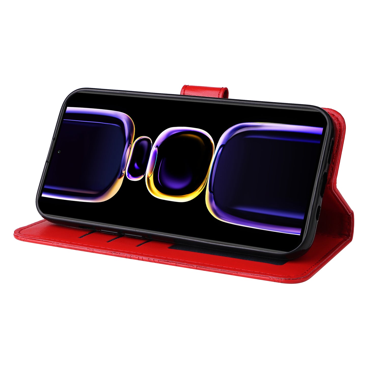 For Xiaomi Redmi K60 Pro 5G / K60 5G / Poco F5 Pro 5G Imprinted Phone Stand Cover Leather Wallet Case