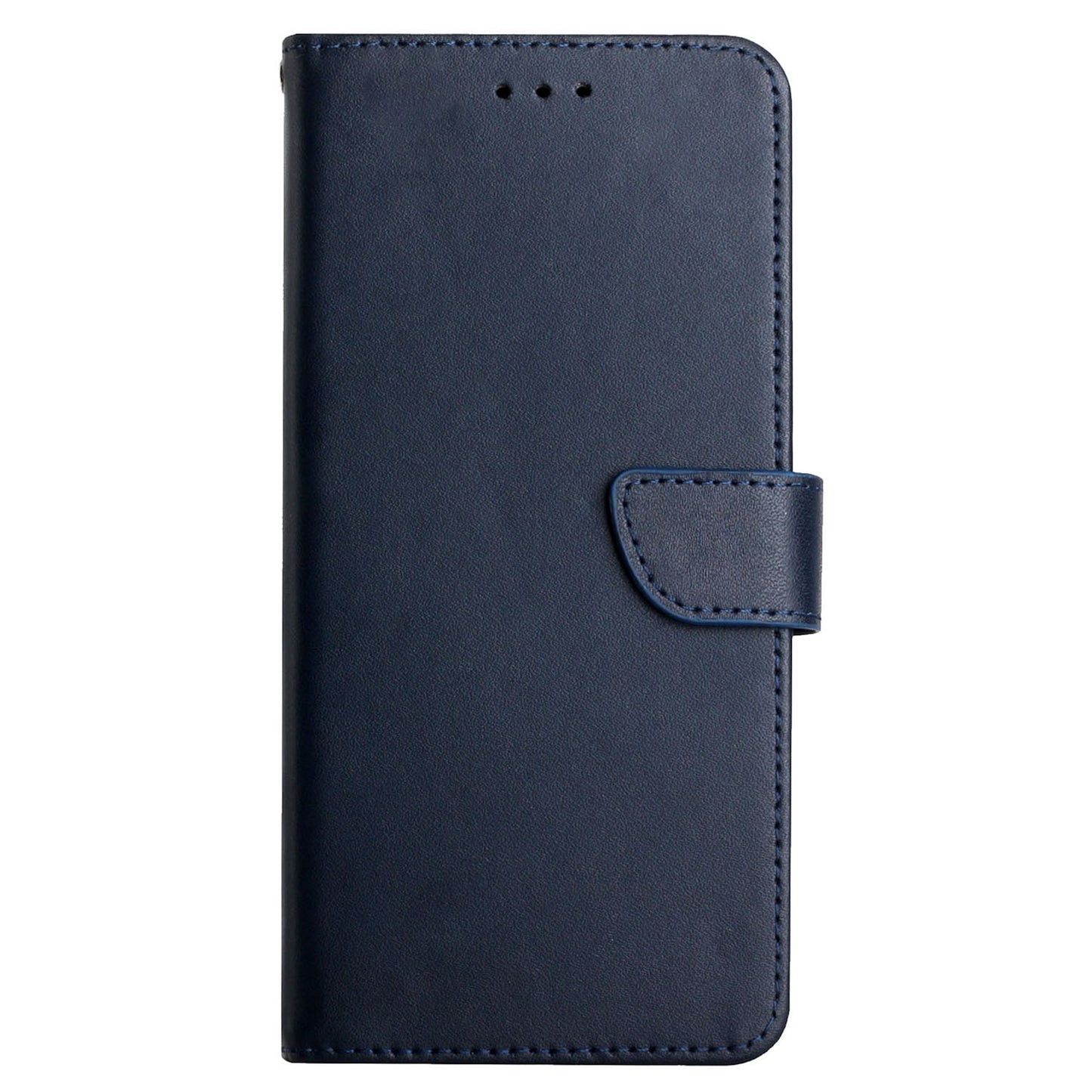 HT02 For Huawei P60 Pro / P60 Multifunction Wallet Genuine Cow Leather Phone Stand Case Nappa Texture Cover