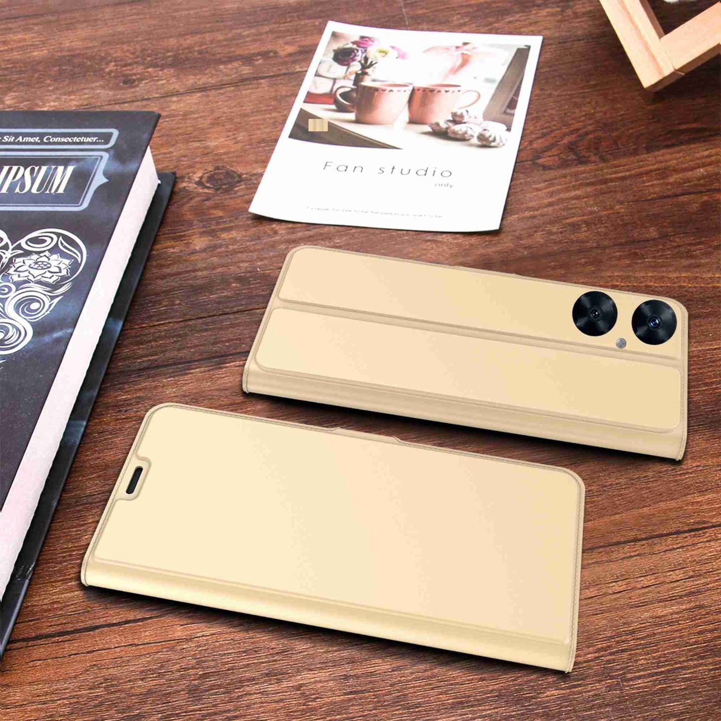 Card Holder PU Leather Case for Huawei Nova 11i , Foldable Stand Phone Cover