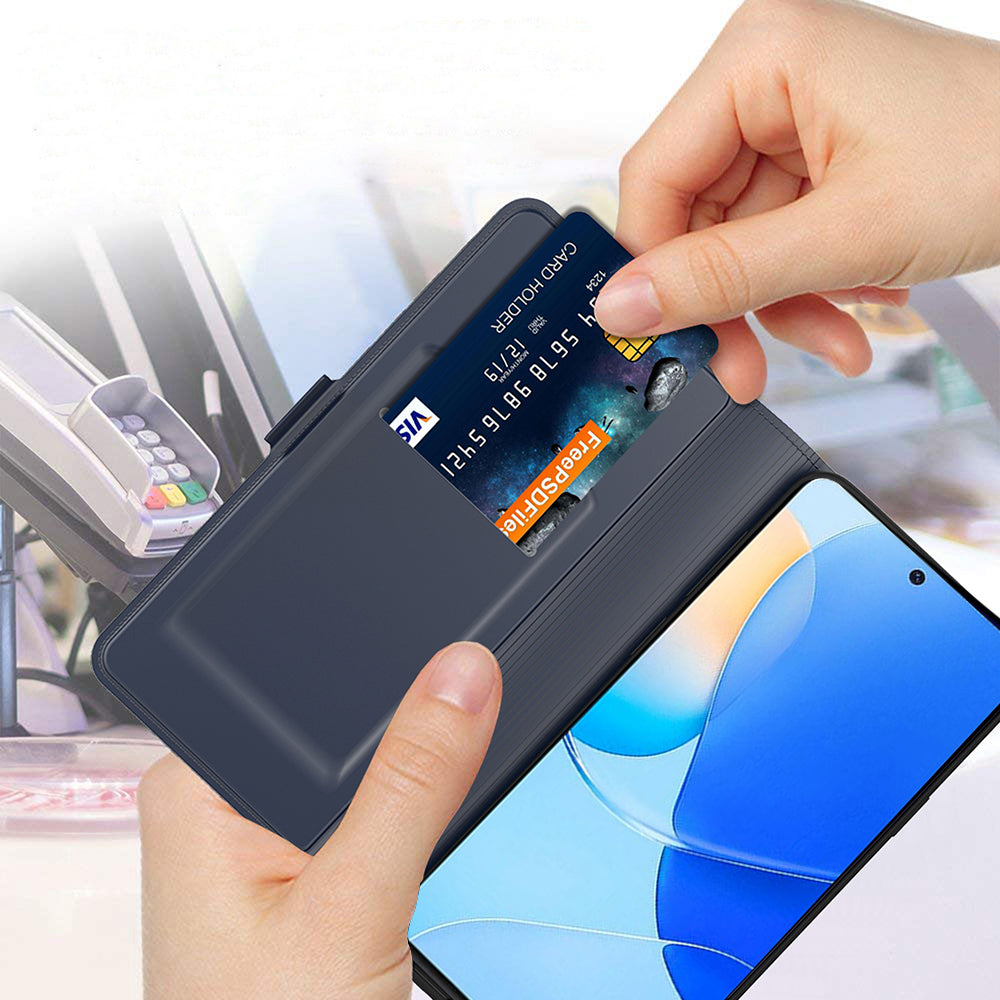 Card Holder PU Leather Case for Huawei Nova 11i , Foldable Stand Phone Cover
