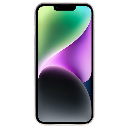 10Pcs 0.8mm Clear TPU Case for iPhone 14 , Watermark-free Ultra-thin Protective Phone Cover