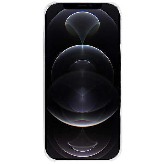 10Pcs For iPhone 12 Pro Max TPU Phone Case 0.8mm Ultra-thin Watermark-free Reinforced Corners Cover