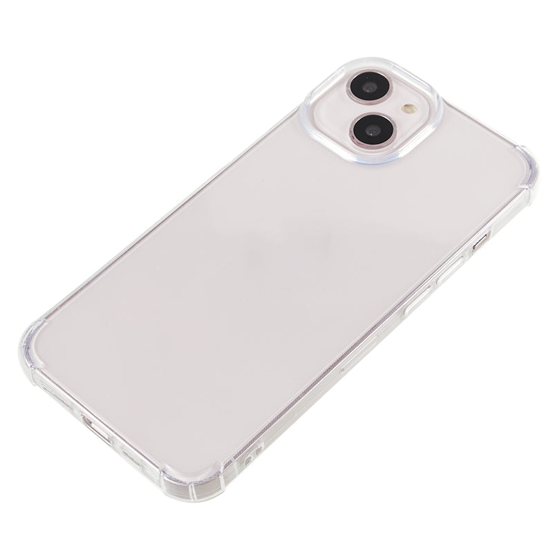 10Pcs 0.8mm Ultra-thin Watermark-free Case for iPhone 13 , TPU Thickened Corners Clear Phone Cover
