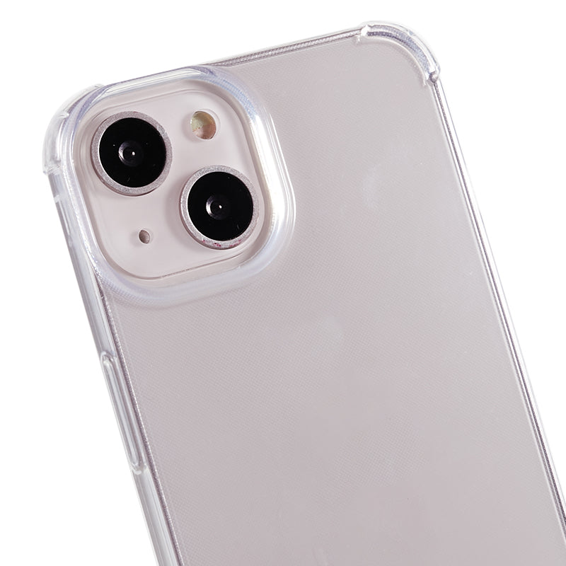 10Pcs 0.8mm Ultra-thin Watermark-free Case for iPhone 13 , TPU Thickened Corners Clear Phone Cover