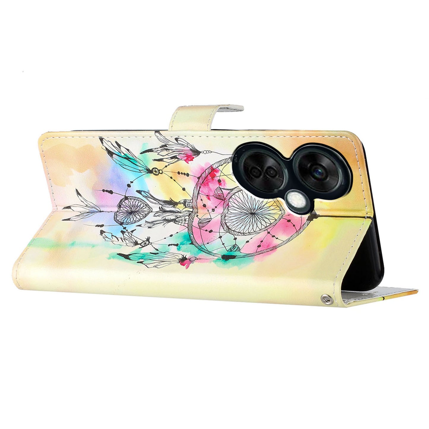 For OnePlus Nord CE 3 Lite 5G / Nord N30 5G Pattern Printing PU Leather Phone Case Stand Wallet Flip Protective Cover