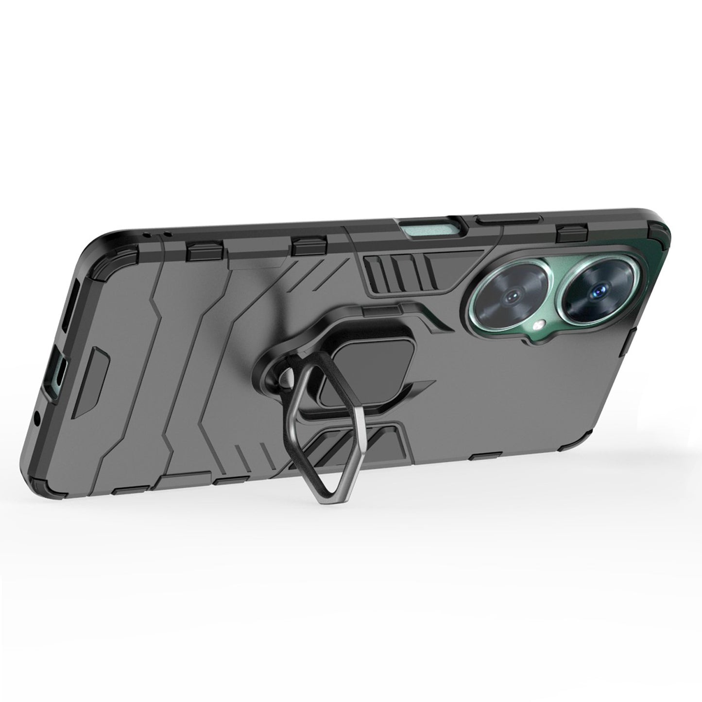 For Huawei Nova 11i Soft TPU Hard PC Phone Case Kickstand Shockproof Cover