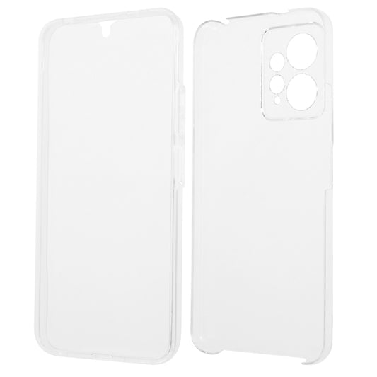 For Xiaomi Redmi Note 12 4G Anti-drop Phone Case TPU Frame + Acrylic Back + PET Front Cover Phone Protector