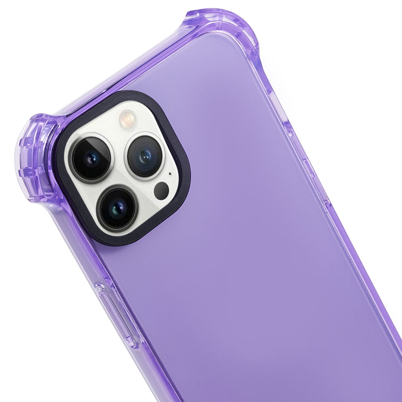 For iPhone 13 Pro Max 6.7 inch Shockproof TPU Case 2.5mm Four Corner Protection Anti-Drop Phone Shell