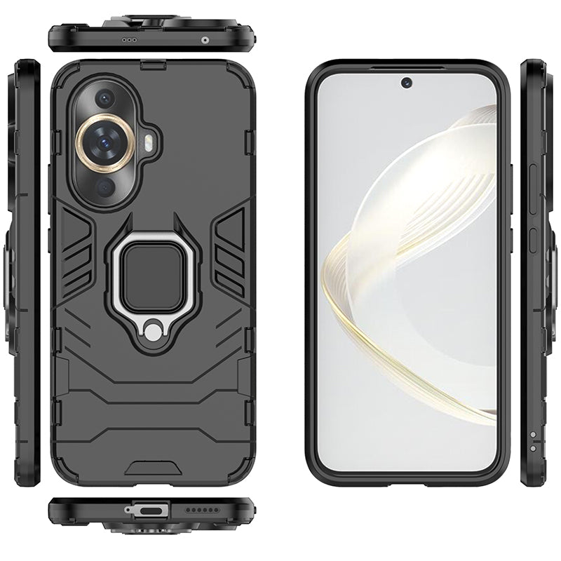 For Huawei nova 11 Pro / nova 11 Ultra Slim-Fit Mobile Phone Case TPU + PC Phone Cover with Kickstand Function