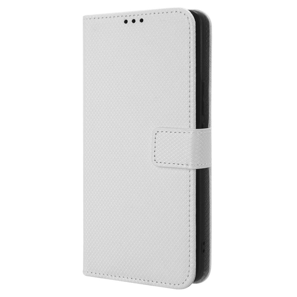 For Honor 90 TPU + PU Leather Cell Phone Case Stand Wallet Diamond Texture Cover