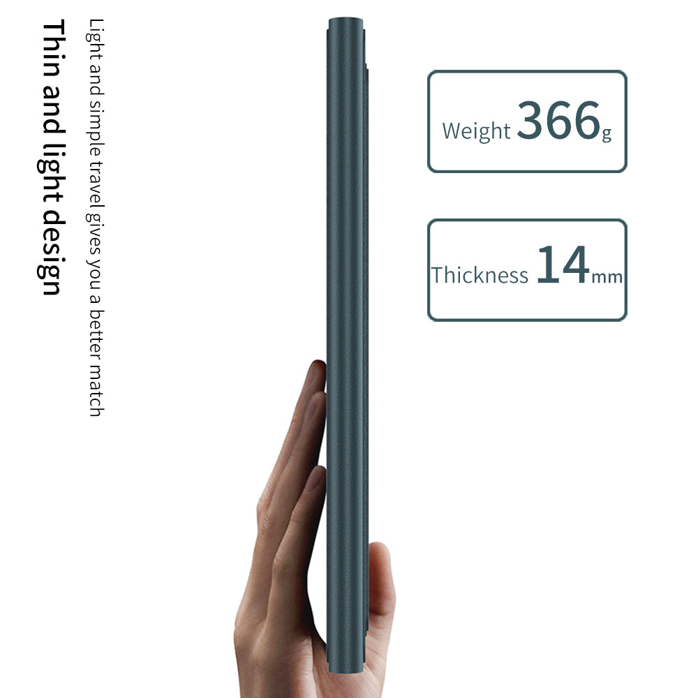 For Samsung Galaxy Fold / Z Fold Series PU Leather Case Adjustable Kickstand Cover with Bluetooth Keyboard + Mouse