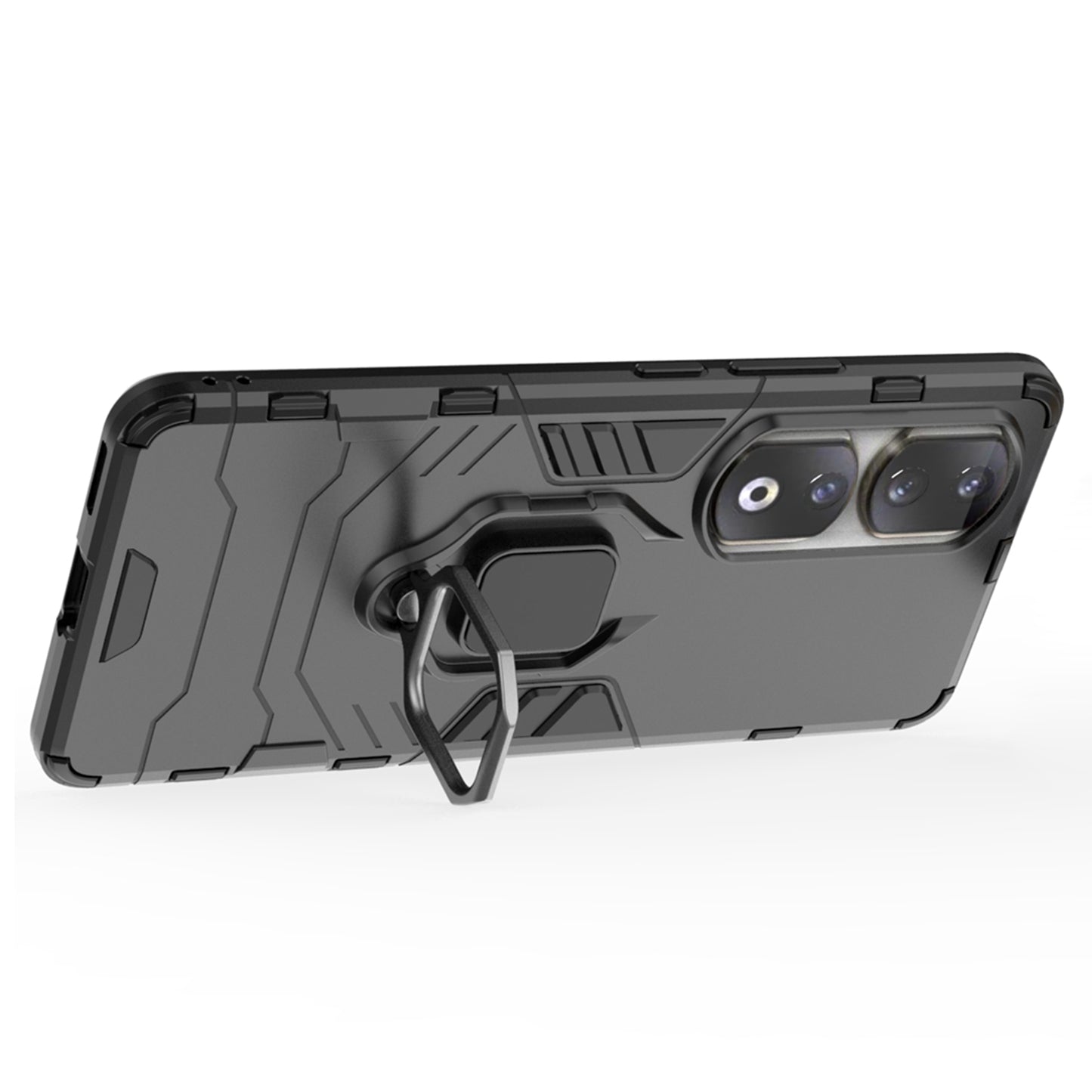 For Honor 90 Pro Cell Phone Case with Kickstand Soft TPU + Hard PC Mobile Phone Cover