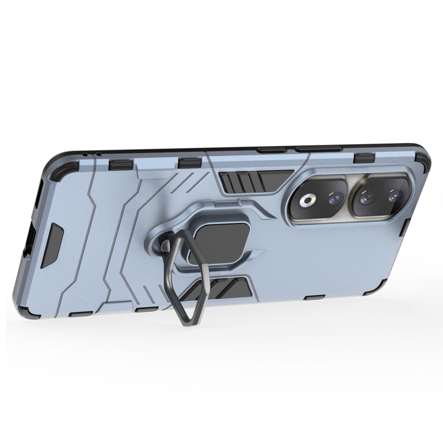 For Honor 90 Pro Cell Phone Case with Kickstand Soft TPU + Hard PC Mobile Phone Cover