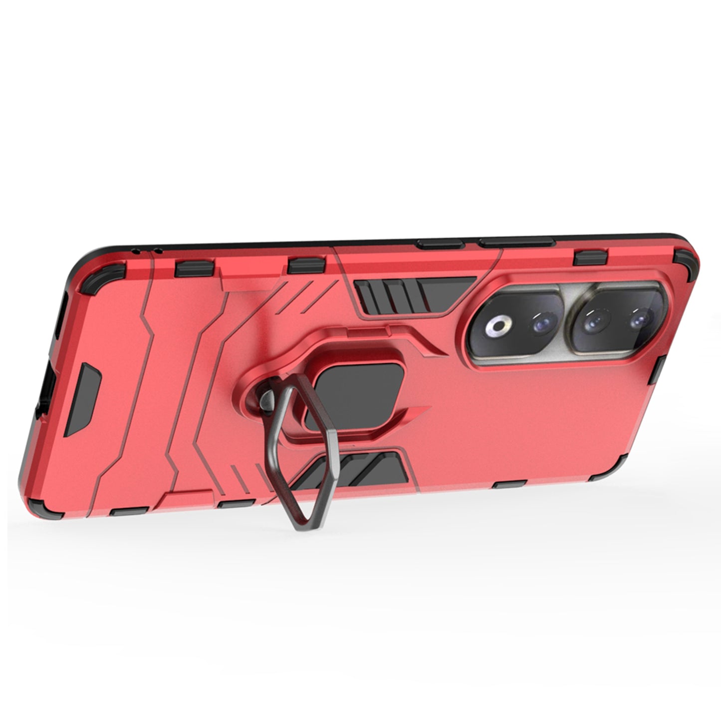 For Honor 90 Pro Cell Phone Case with Kickstand Soft TPU + Hard PC Mobile Phone Cover